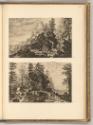 Gilles Sadeler. Vol. II., Felsenlandschaften am Fluss mit Brücke und Hütte, Inv. Nr.: Holland n…