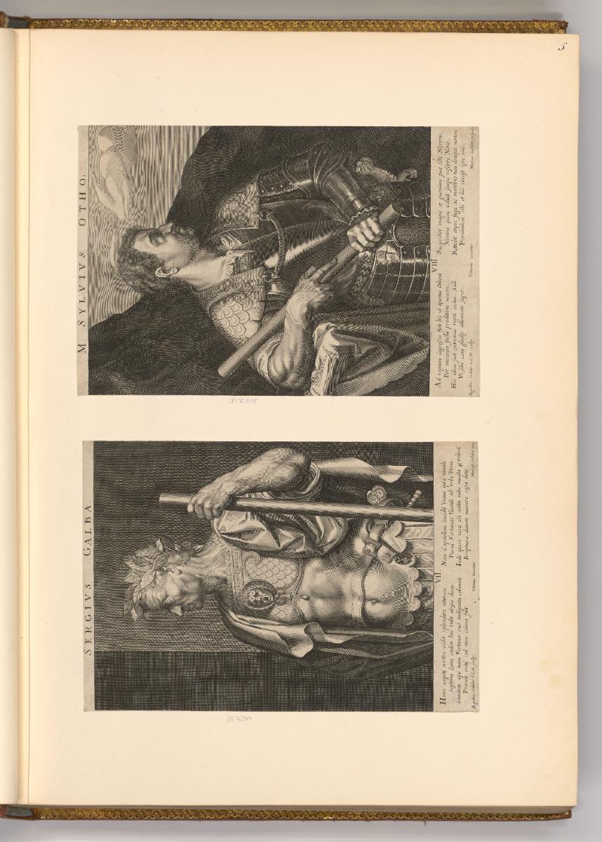 Gilles Sadeler. Vol. II., Sergius Galba; M. Sylvius Otho
, Inv. Nr.: Holland nach Sektionen I/…