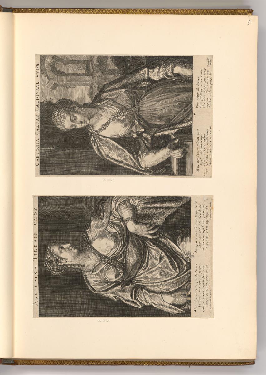 Gilles Sadeler. Vol. II., Römische Kaiserinnen, Inv. Nr.: Holland nach Sektionen I/42, H/I/42/9