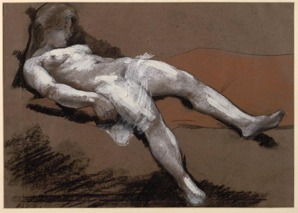 Alfred Philippe Roll, Aktstudie, Inv. Nr.: 28467