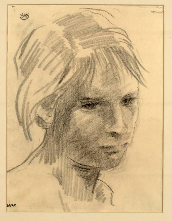 Rudolf Hermann Eisenmenger, Mädchenkopf, Inv. Nr.: 28575