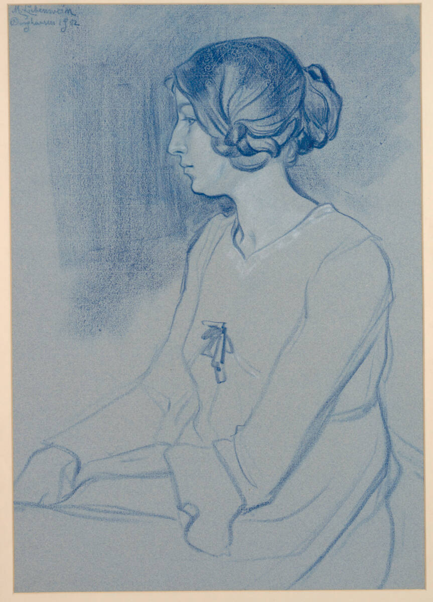Bildnis Frau Dora Rauch, Maximilian Liebenwein, 1902