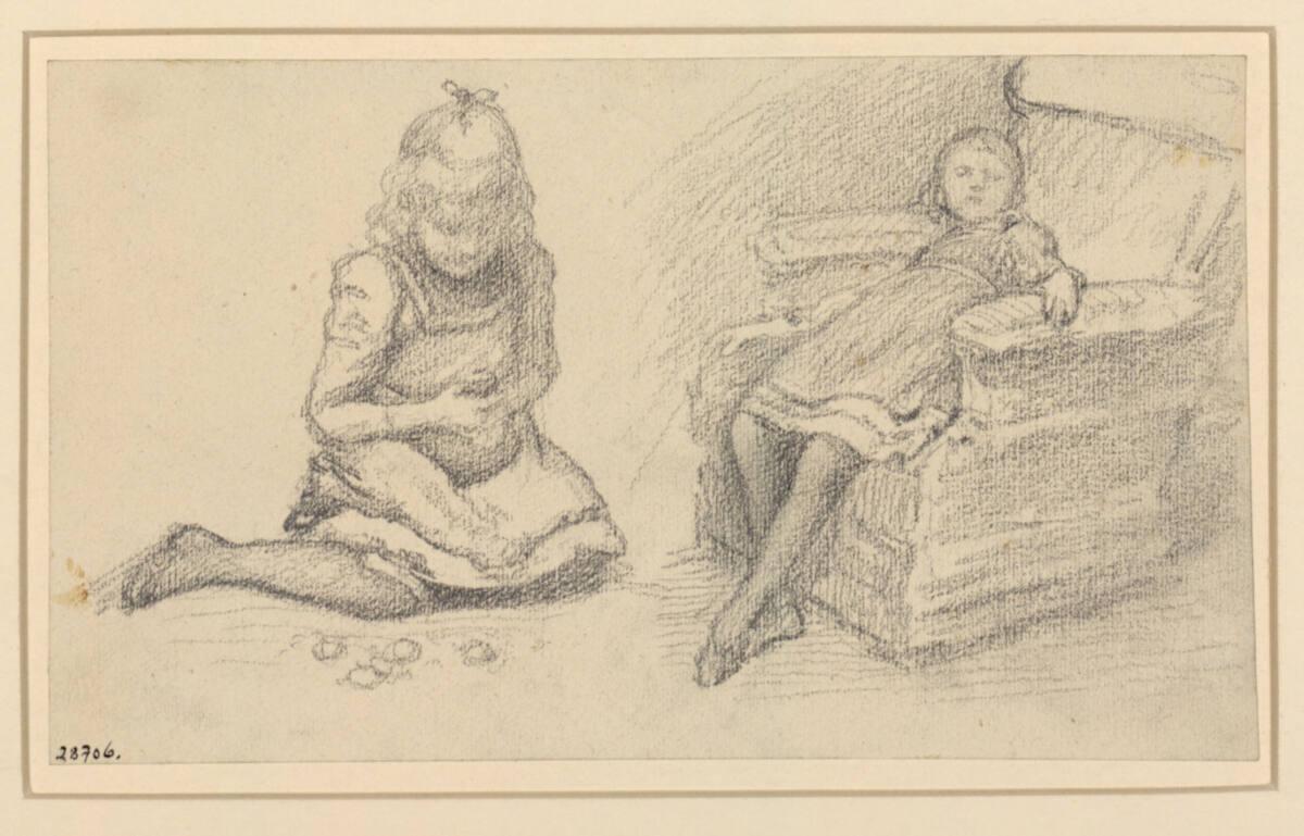 Franz Rumpler, Zwei Mädchen, Inv. Nr.: 28706