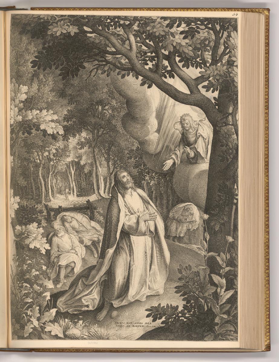 Nicolas de Bruyn, Jean Londerseel, Christus am Ölberg, Inv. Nr.: Holland nach Sektionen I/45, H…
