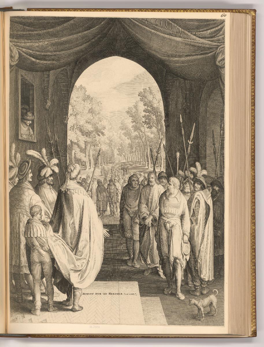 Nicolas de Bruyn, Jean Londerseel, Christus vor Pilatus, Inv. Nr.: Holland nach Sektionen I/45,…