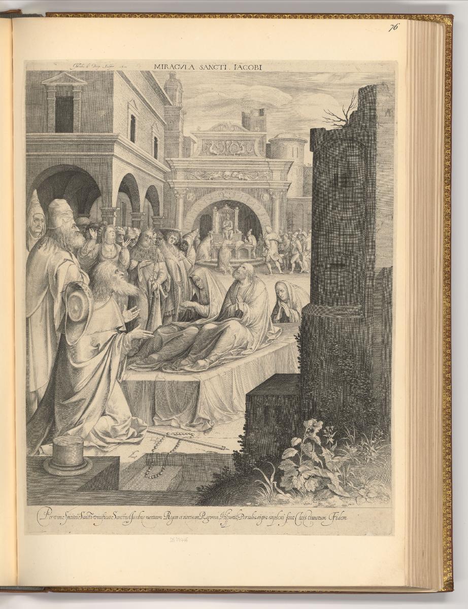 Nicolas de Bruyn, Jean Londerseel, Das Wunder des hl. Jakobus, Inv. Nr.: Holland nach Sektionen…
