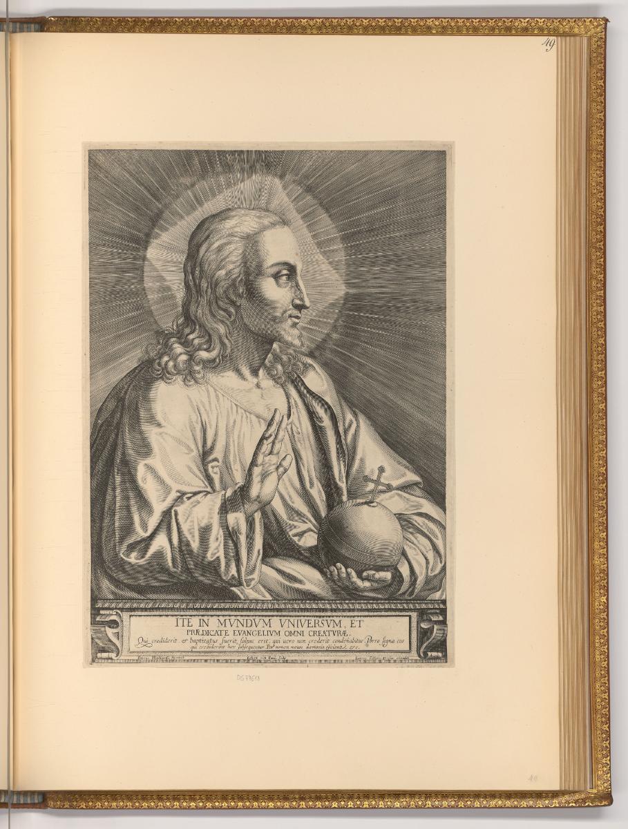 Willem an Swanenburg. Egbert van Panderen., Salvator Mundi, Inv. Nr.: Holland nach Sektionen I/…