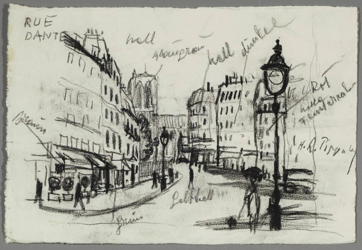 Hans Robert Pippal, Paris, Rue Dante, Inv. Nr.: 46951