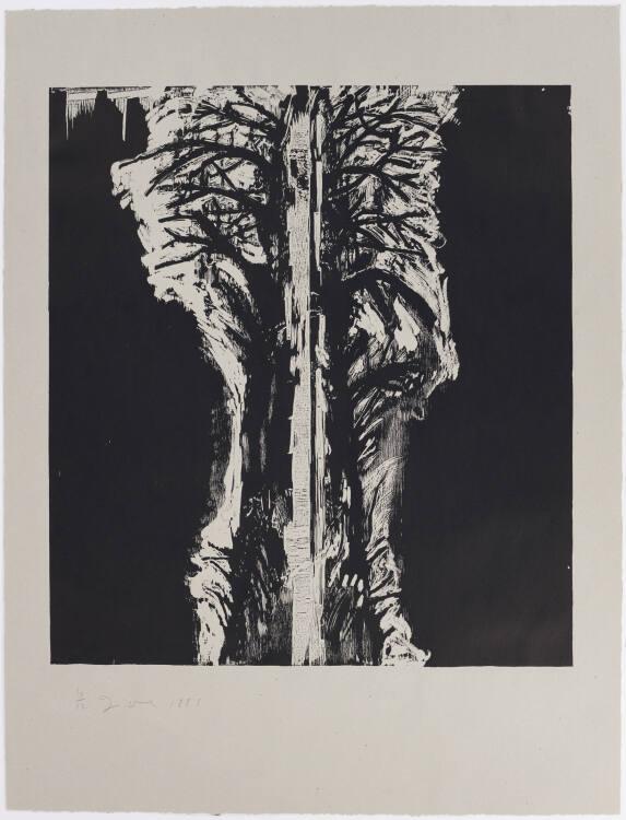 Jim Dine , Winter Dream (For V): Tree, Inv. Nr.: DG2000/56/1