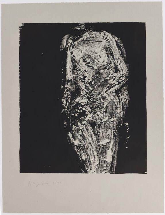 Jim Dine , Winter Dream (For V): Nude, Inv. Nr.: DG2000/56/8