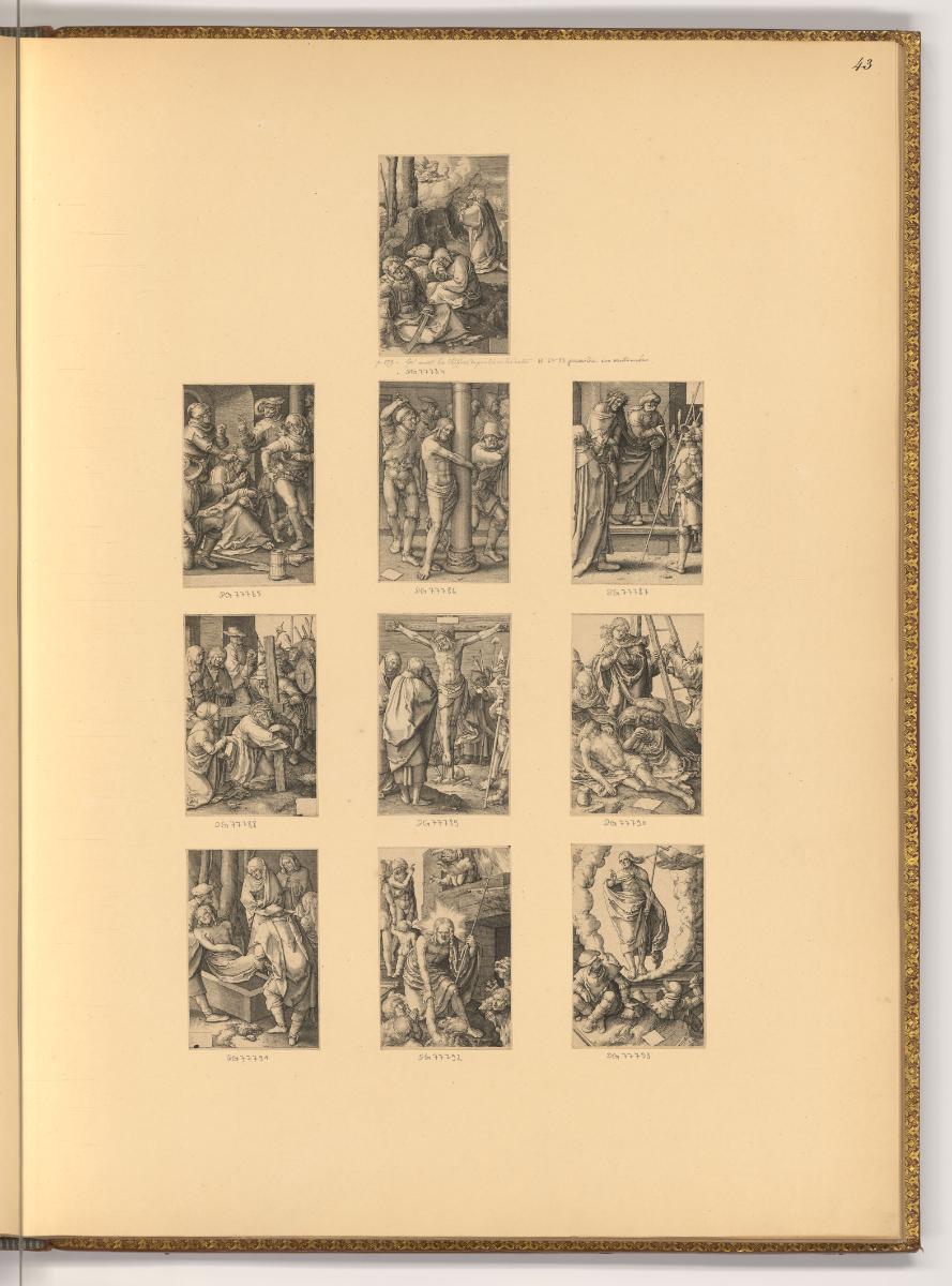 Jan Muller, Passion Christi, Inv. Nr.: Holland nach Sektionen I/47, H/I/47/43