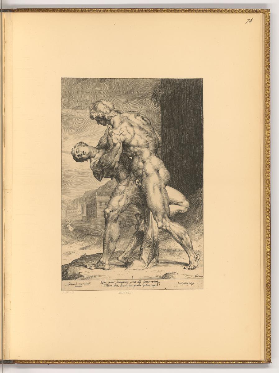 Jan Muller, Der Raub der Sabinerinnen, Inv. Nr.: Holland nach Sektionen I/47, H/I/47/74