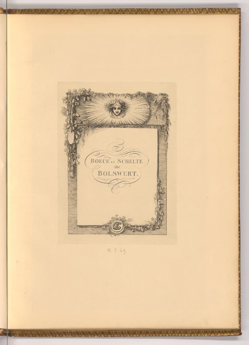 Boece et Schelte de Bolswert, Boece et Schelte de Bolswert, Inv. Nr.: Holland nach Sektionen I/…