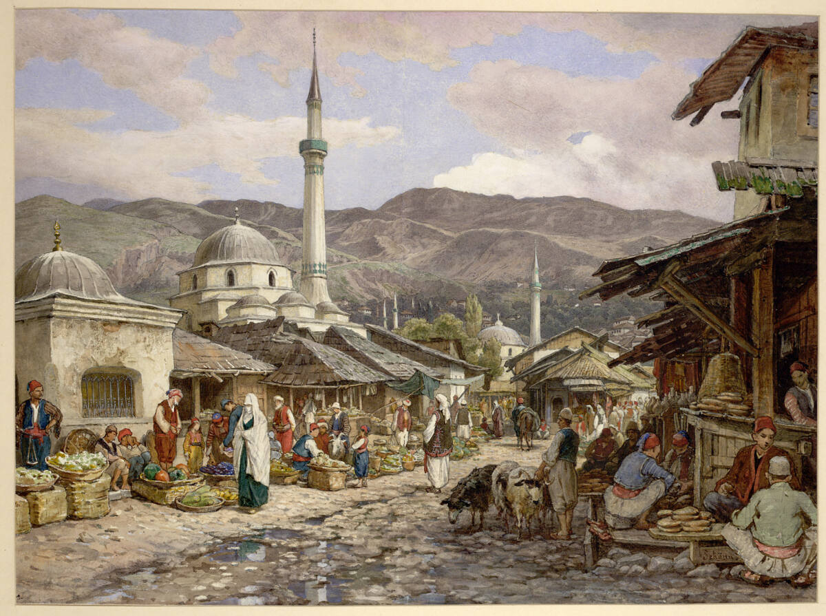 Basar in Sarajewo, Alois Schönn