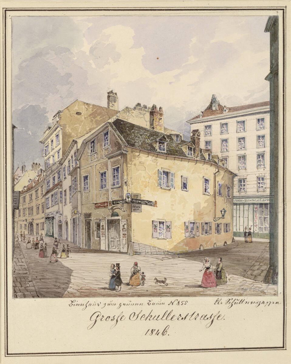 Moritz Leybold, Große Schullerstrasse, Inv. Nr.: 28885