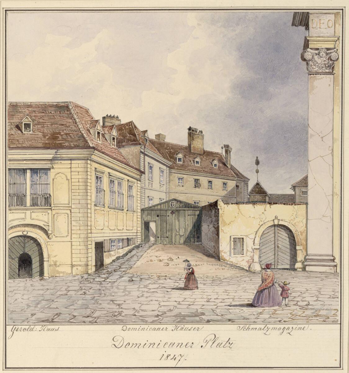 Moritz Leybold, Dominikanerplatz, Inv. Nr.: 28891