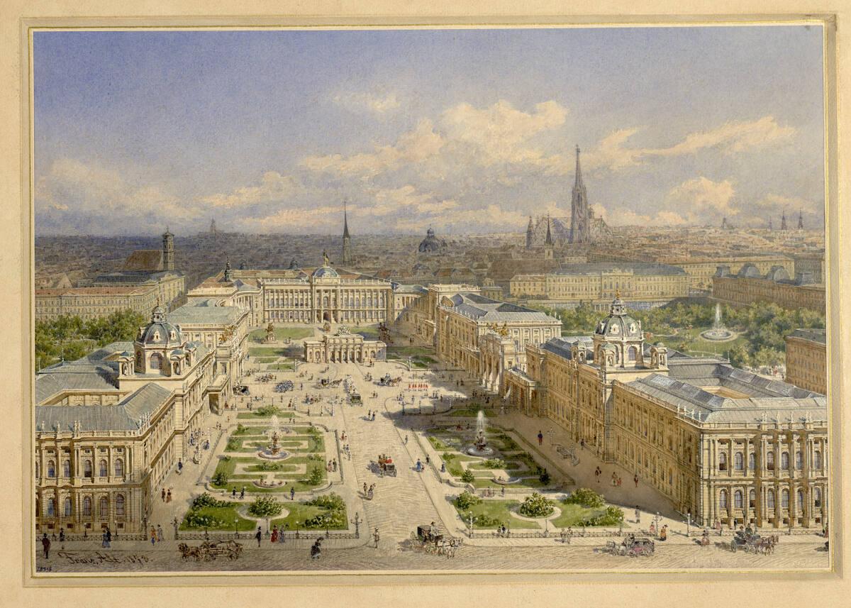 Franz Alt, Der neue Burgplatz in Wien - das Projekt des Kaiserforums, Inv. Nr.: 28938