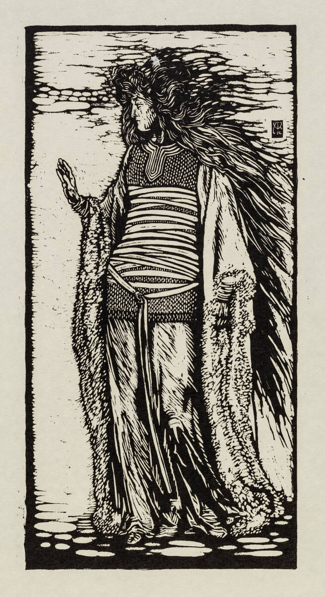 Aus der Serie Tristan und Isolde: Isolde, Alfred Roller, 1912