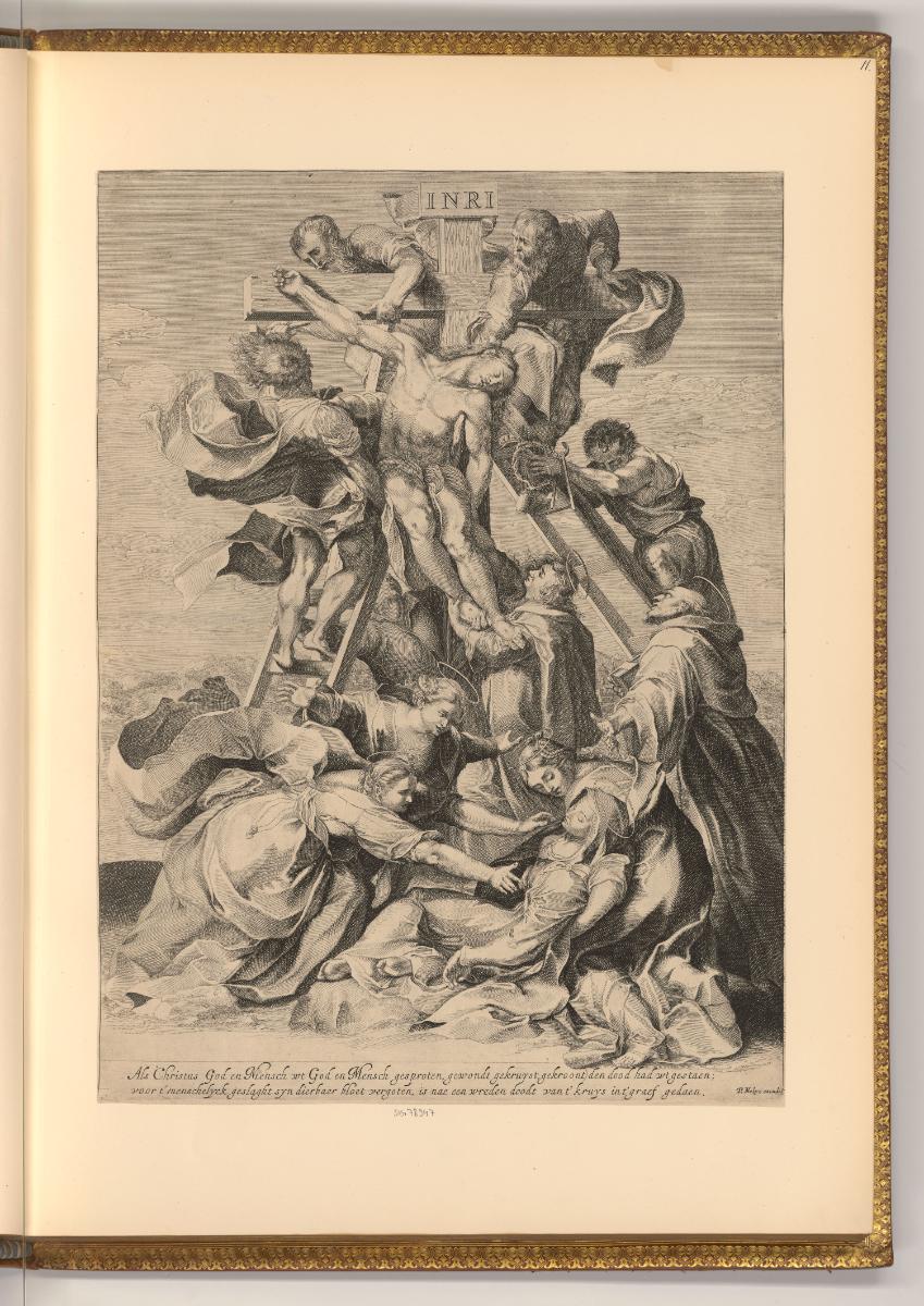 Pieter Nolpe. Salomon Savery., Kreuzabnahme, Inv. Nr.: Holland nach Sektionen I/54, H/I/54/11