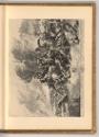 Pieter Nolpe. Salomon Savery., Monatsbild August, Schlachtendarstellung mit brennenden Feldern,…