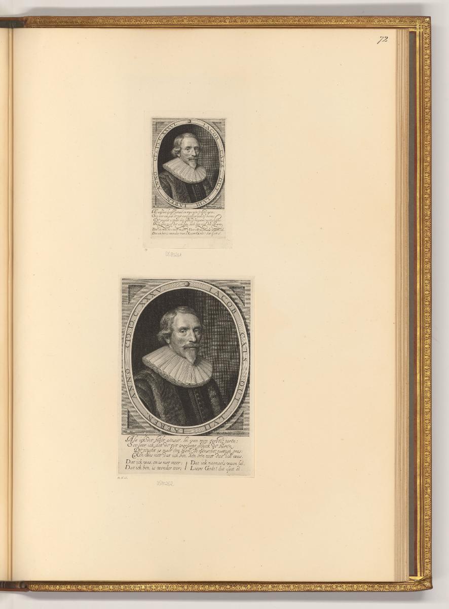 Willem Jacobsz. Delff, Porträt Jacob Cats, Inv. Nr.: Holland nach Sektionen I/55, H/I/55/72