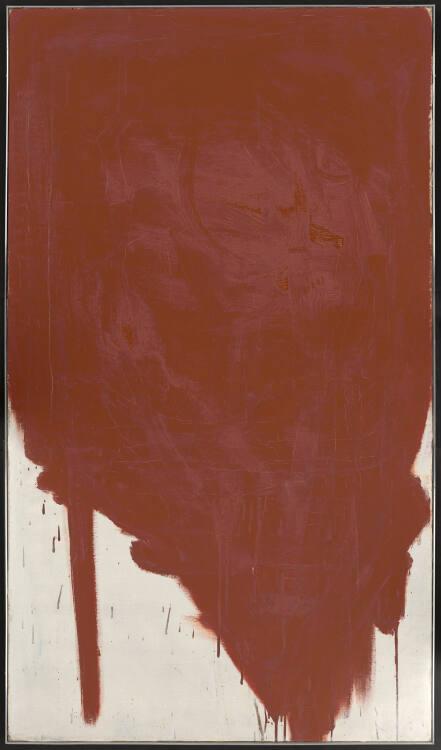 Arnulf Rainer, Rote Übermalung, Inv. Nr.: GE417DL
