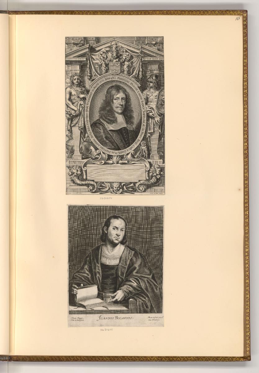 Pieter de Jode le jeune, Porträts Henricus Florent Laurin; Joannes Bocatius, Inv. Nr.: Holland …