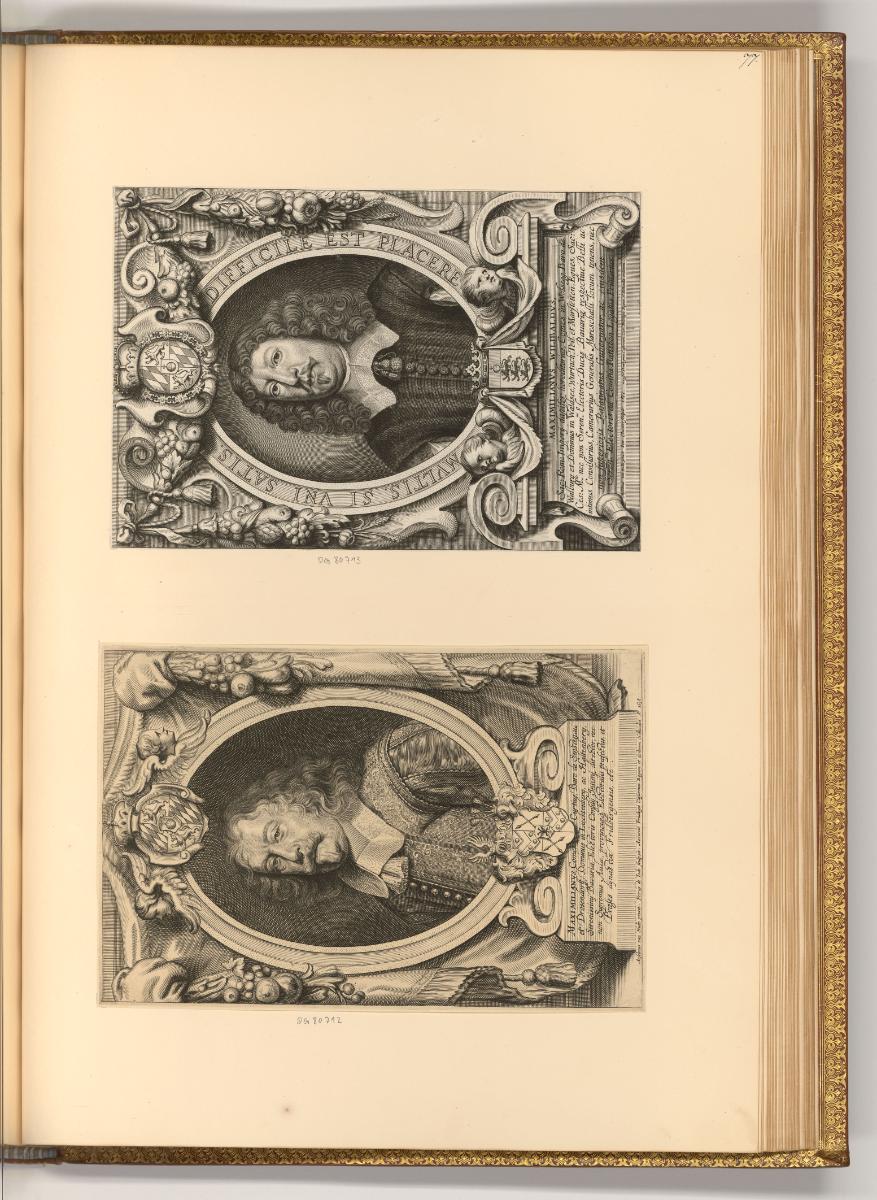 Pieter de Jode le jeune, Porträt Maximilian Kurtz von Senftenau; Maximilian Willibald, Inv. Nr.…