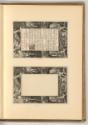 Corneille Galle le jeune, Textfeld, Rahmen mit biblischen Szenen (Buchillustration), Inv. Nr.: …