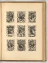 Corneille Galle le jeune, Kartuschen mit Christus und Aposteln, Inv. Nr.: Holland nach Sektione…