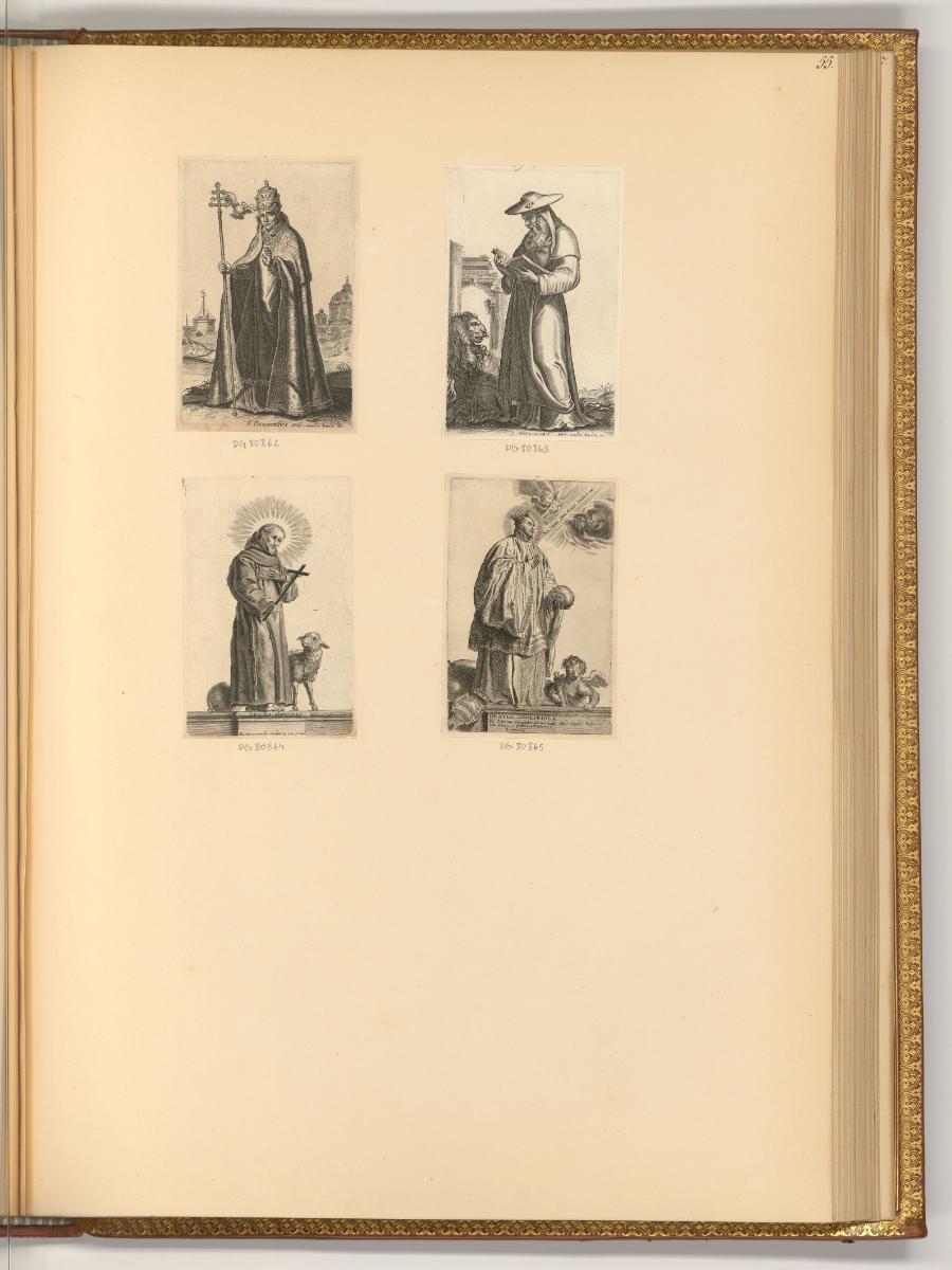 Corneille Galle le jeune, Heilige, Inv. Nr.: Holland nach Sektionen I/58, H/I/58/55