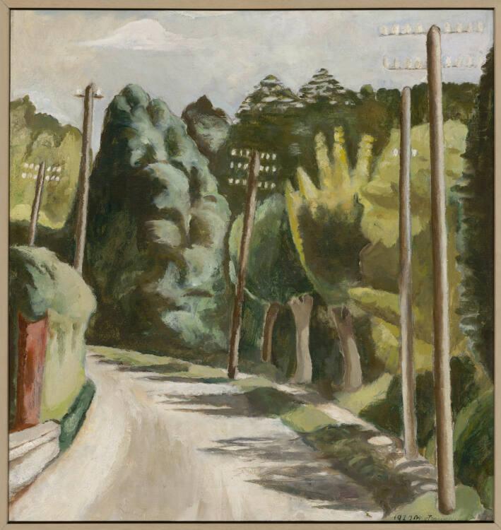 Marie-Louise von Motesiczky, Kröpfelsteig, Hinterbrühl, Inv. Nr.: GE151