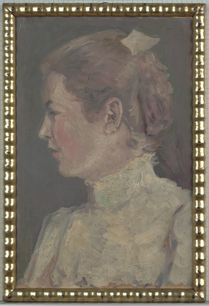 Egon Schiele, Porträt Editha Rüker, Inv. Nr.: ESA1109