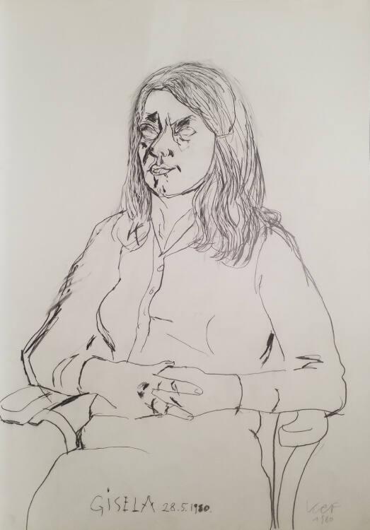 Karl Anton Fleck, Gisela 28.5.1980, Inv. Nr.: 48108
