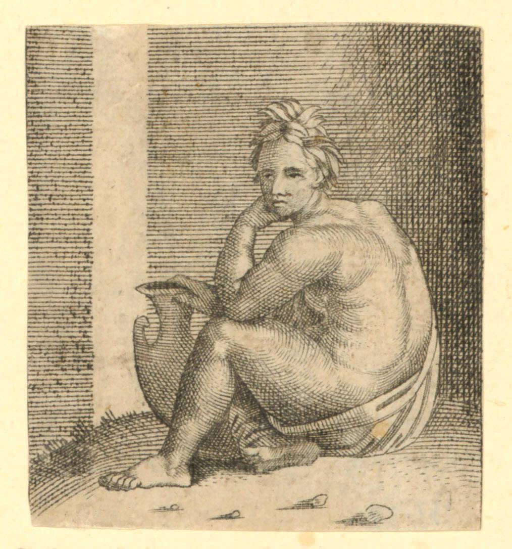 Sitzende junge Frau, Inv. Nr.: DG2017/3/6738