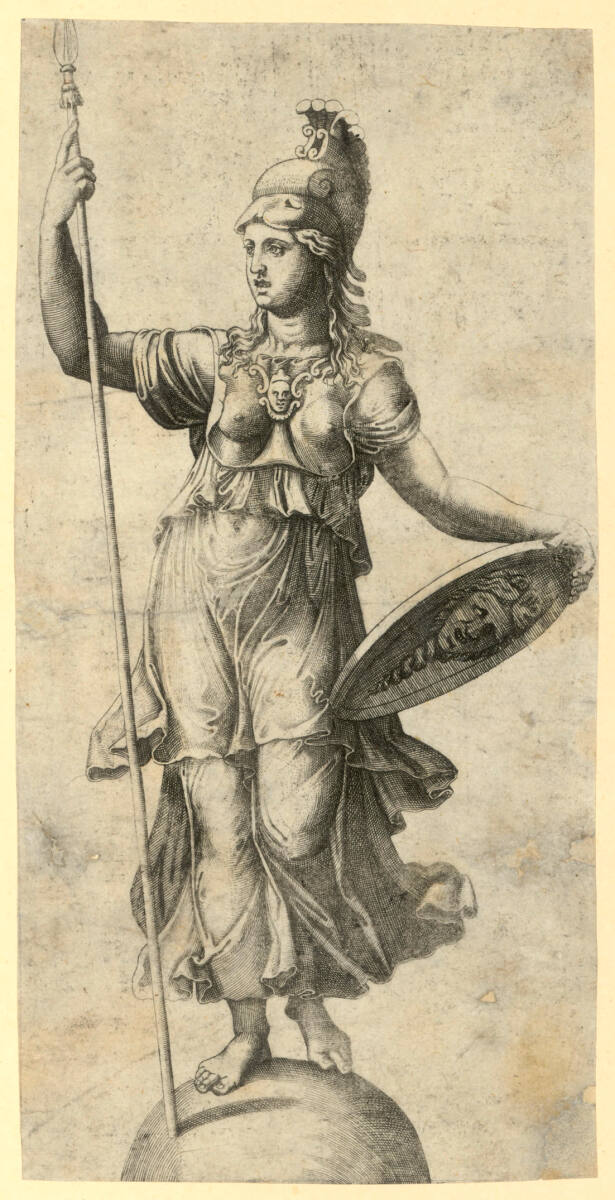 Pallas Athene, Raphael