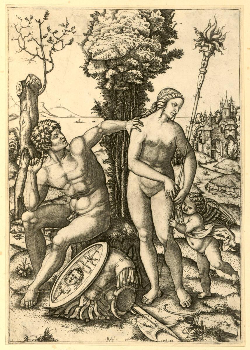 Mars, Venus und Amor, Inv. Nr.: DG2017/3/6744