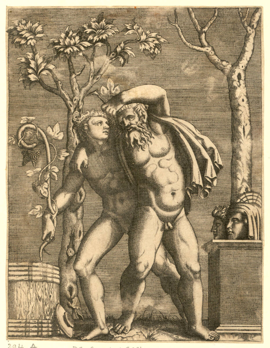 Junger und alter Bacchant, unbestimmt, 1515–1550