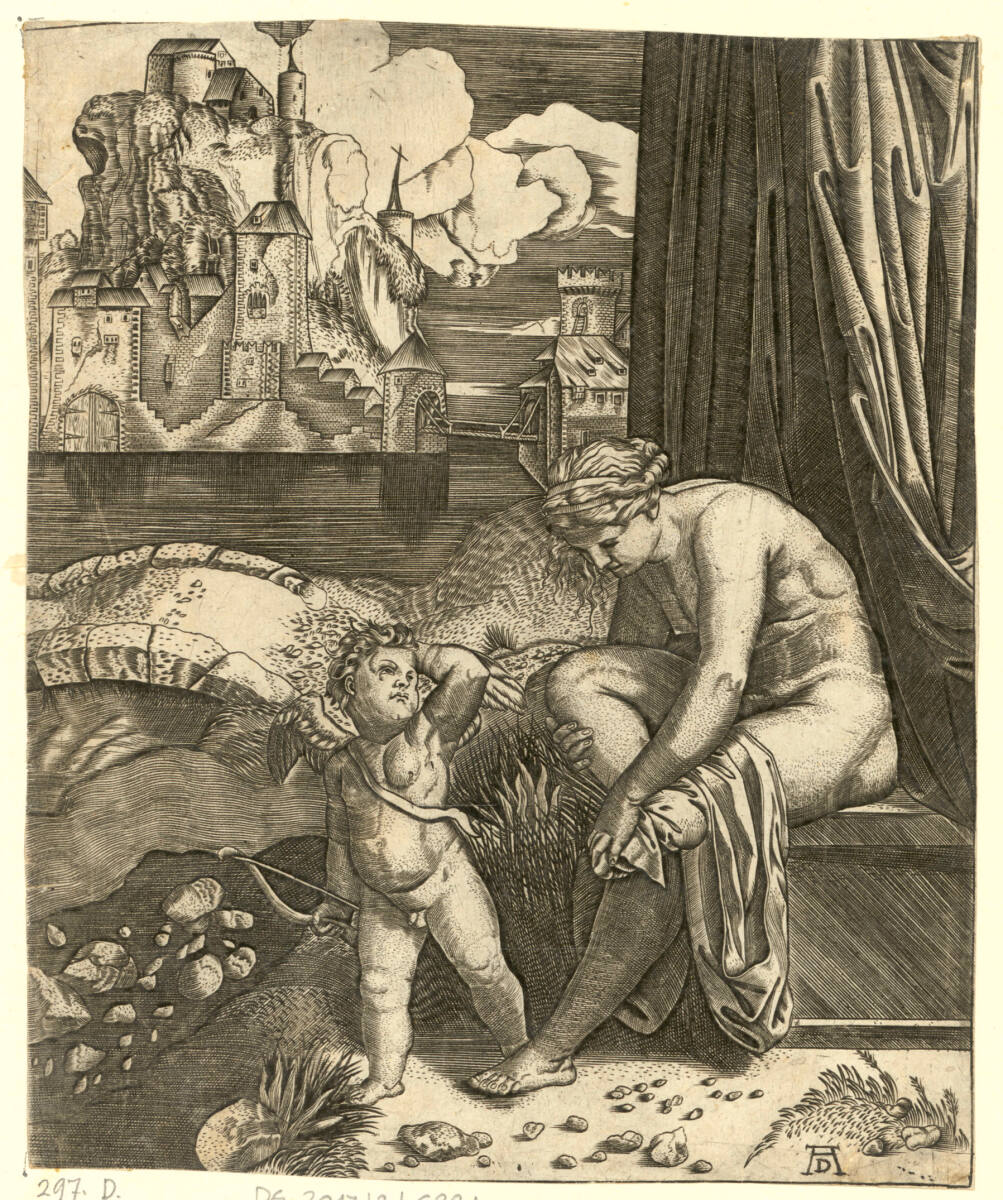 Venus nach ihrem Bad, unbestimmt, 1500–1520