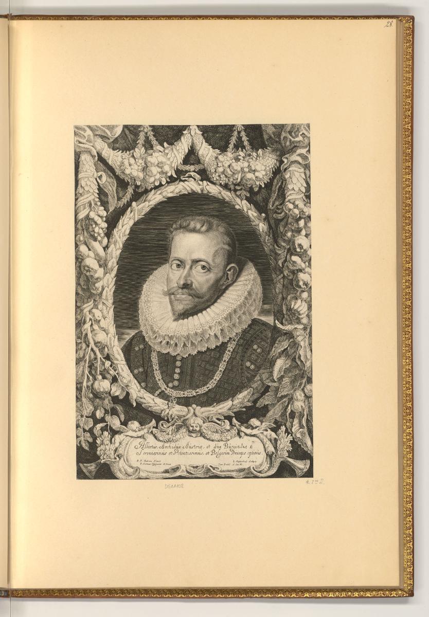 P. Soutman; I. Suyderhoef; P. van Sompelen; I. Louys, Porträt Erzherzog Albert von Österreich, …