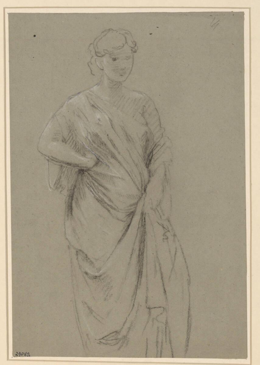 Carl von Blaas, Stehende weibliche Figur, Inv. Nr.: 29089