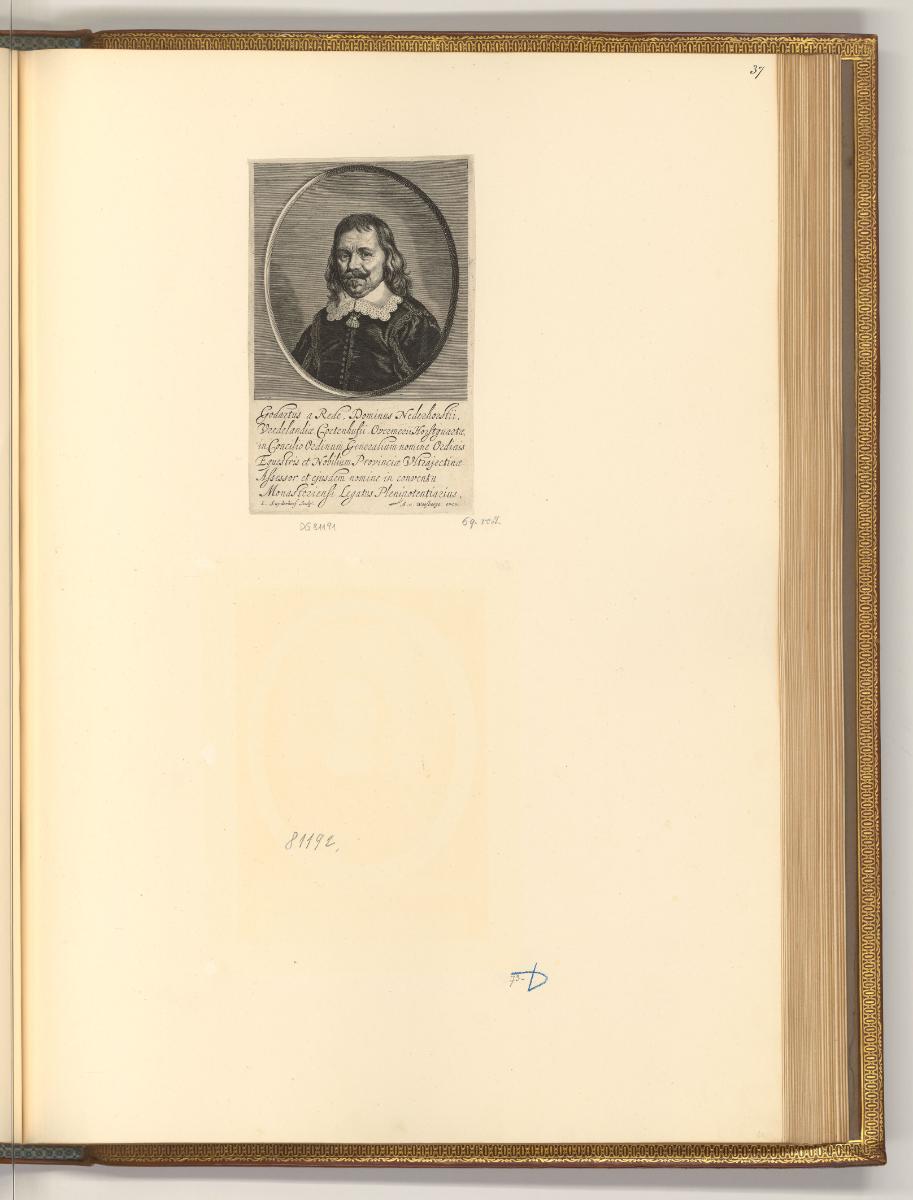 Ionas Suyderhoef., Porträt Godart van Reede, Inv. Nr.: Holland nach Sektionen I/61, H/I/61/37