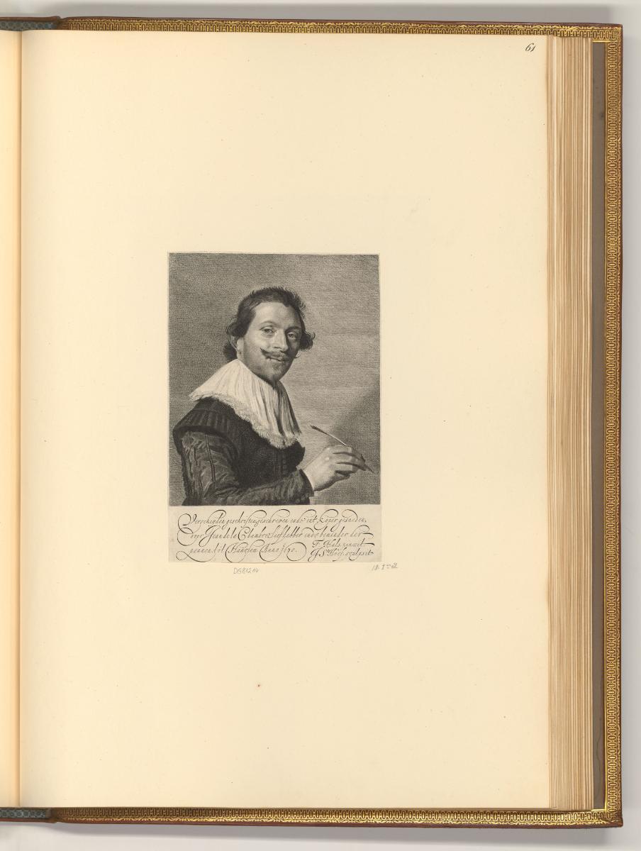 Ionas Suyderhoef., Porträt Jean de la Chambre, Inv. Nr.: Holland nach Sektionen I/61, H/I/61/61