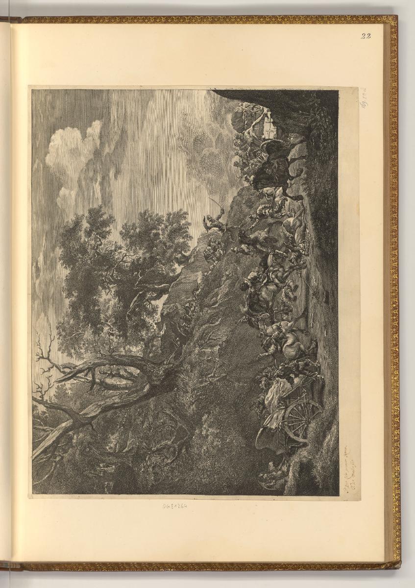Cornelis Visscher Vol. I, Der Hinterhalt, Inv. Nr.: Holland nach Sektionen I/62, H/I/62/22