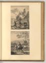 Cornelis Visscher Vol. I, Der Hirte zu Pferd; Die reitende Hirtin, Inv. Nr.: Holland nach Sekti…