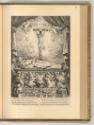Cornelis Visscher Vol. I, Hl. Marius auf seinem Grab mit Christus am Kreuz, Inv. Nr.: Holland n…