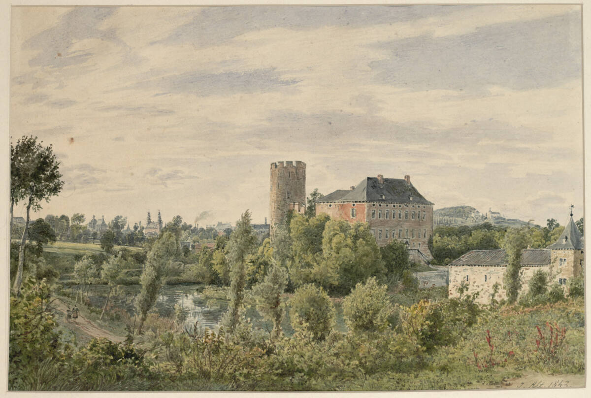 Aachen, Jakob Alt, 1842