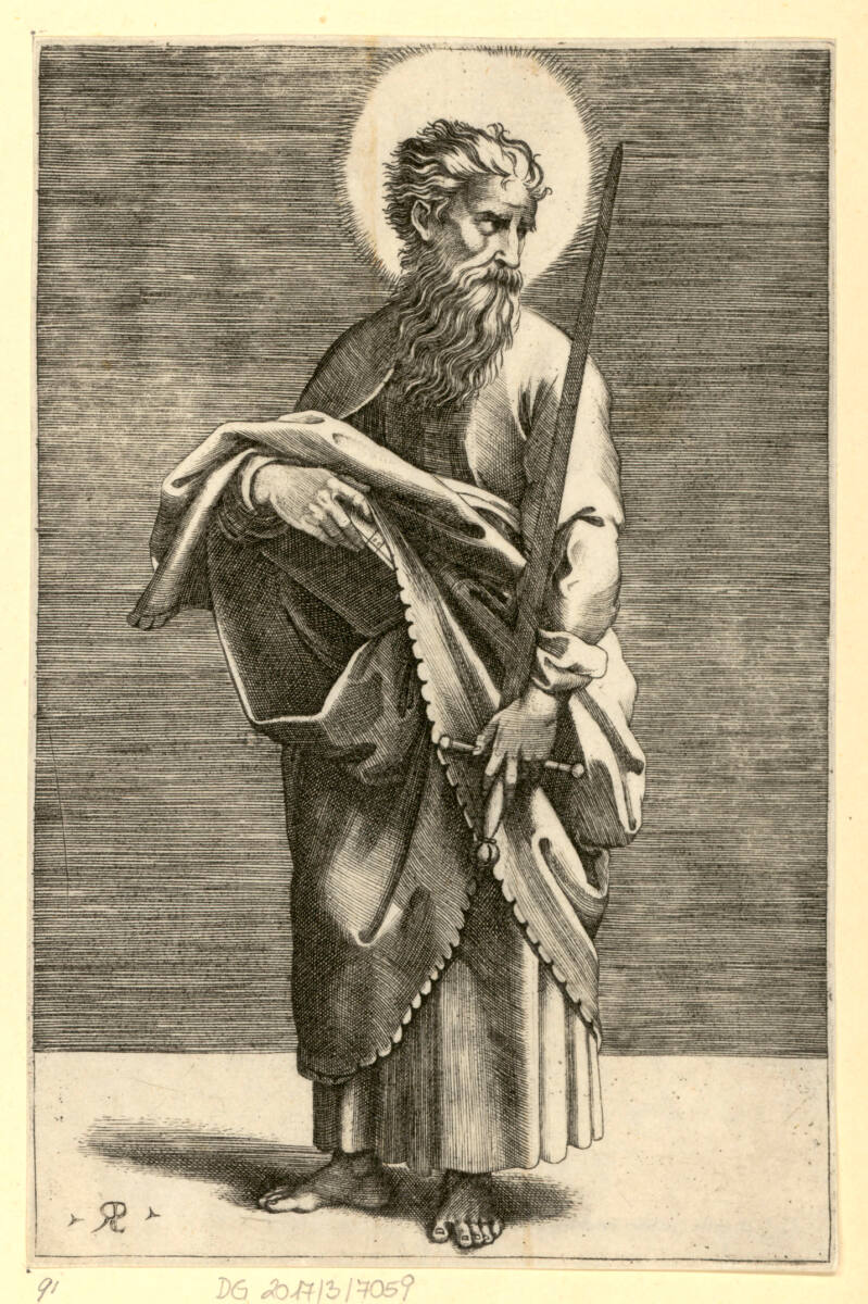 Apostel Paulus, Raphael, 1517–1527