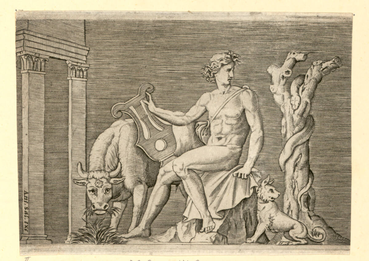 Apollo hütet die Herde des Admetus, 1510–1527