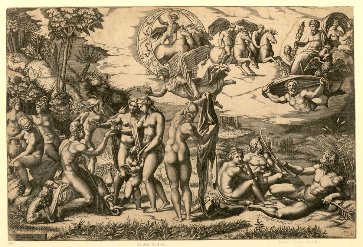 Das Urteil des Paris, Raphael, 1510–1520